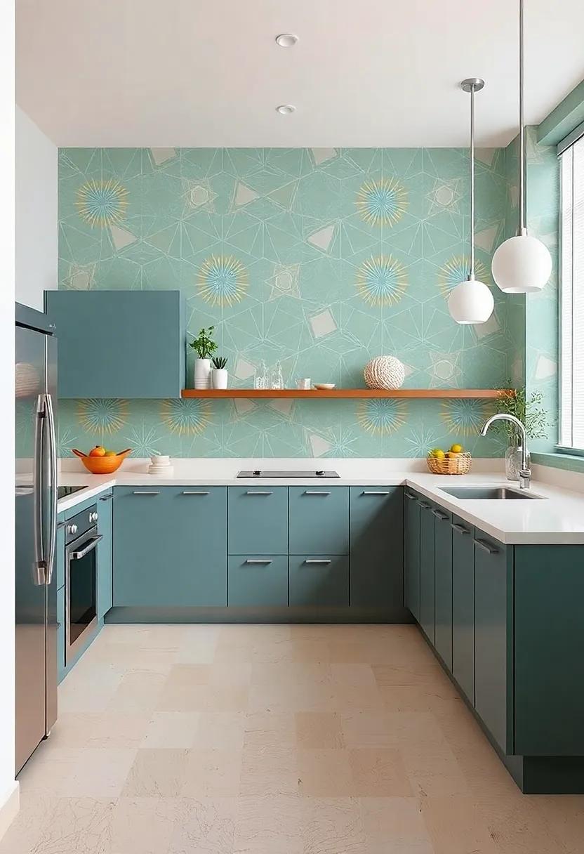 Wall Treatments: Infusing Atomic⁢ Energy Through Unique Mod wallpapers