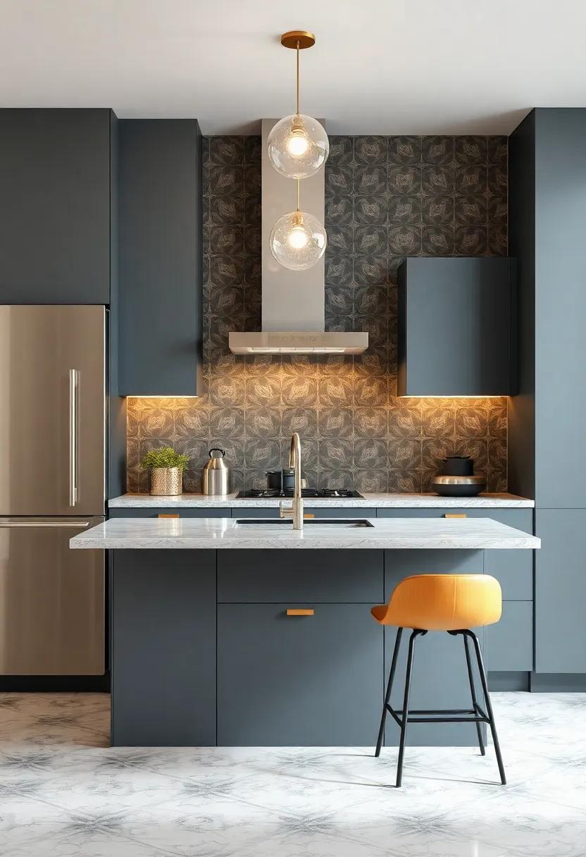 Bring in the Bling: ​How Metallic Accents Add Glamour to Kitchen Designs