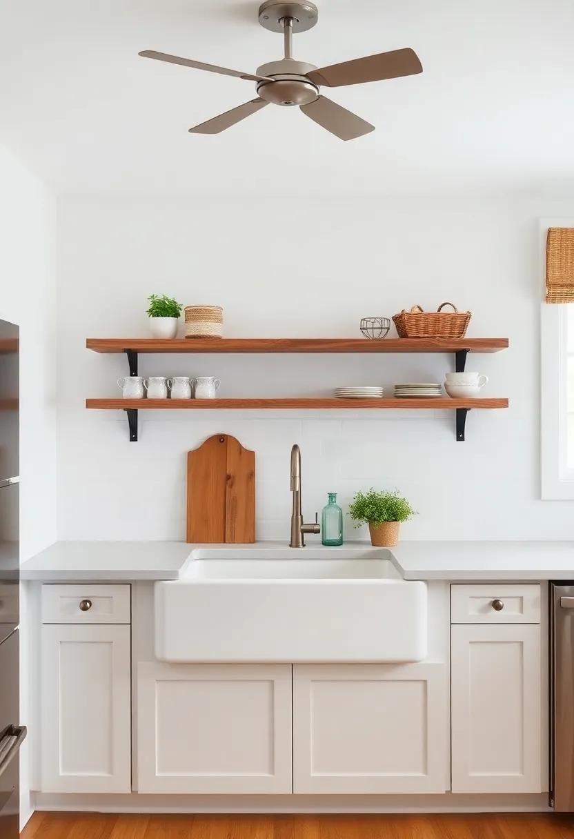 Family Heritage:‍ This kitchen celebrates heritage with a vintage-style farmhouse sink, bringing nostalgic charm to a contemporary⁢ setting while honoring family traditions