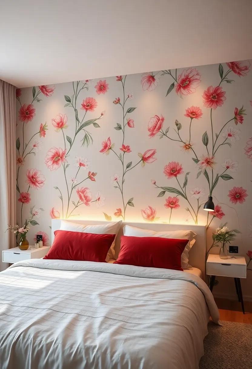 The Influence of Lighting on Floral Wallpaper: Achieving the Desired Ambiance