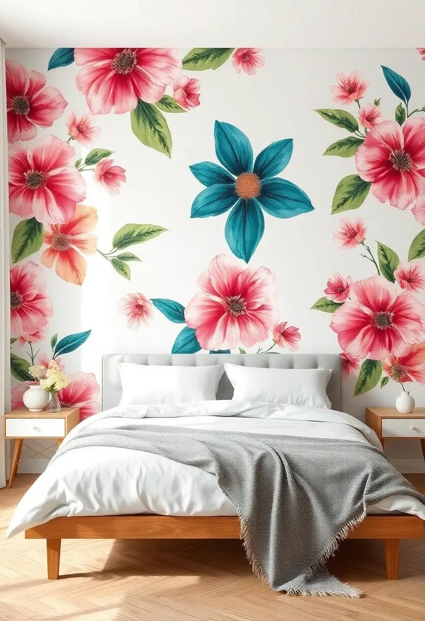 transforming Small Spaces With Bold Floral Patterns to Enhance Bedroom⁣ Aesthetics