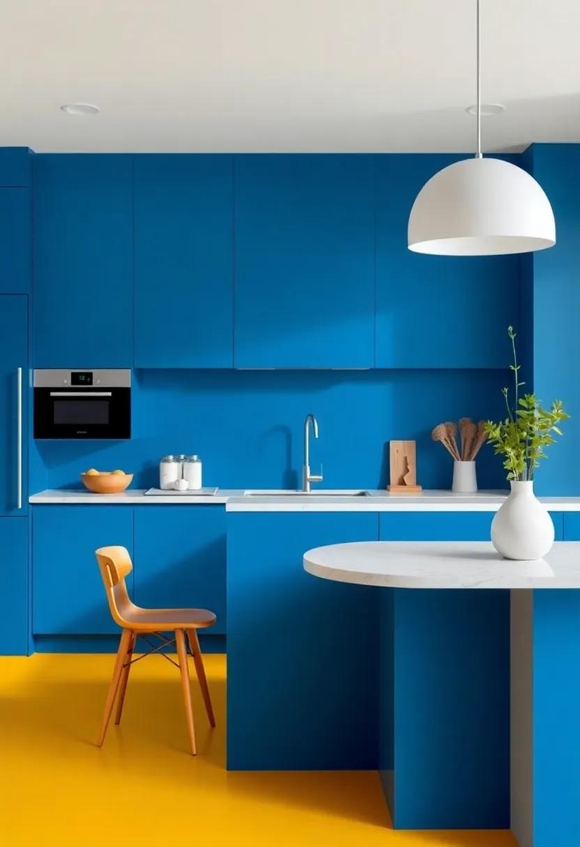 Furniture ‍Choices: Selecting Bold Color Palettes for Modern Kitchen Seating