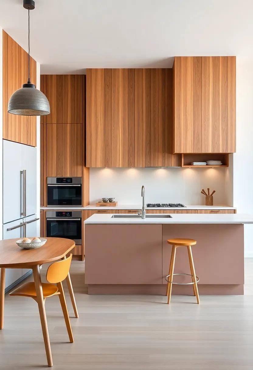 Wood and ​Color: ​Harmonizing ‌Natural Elements with Bold Hues