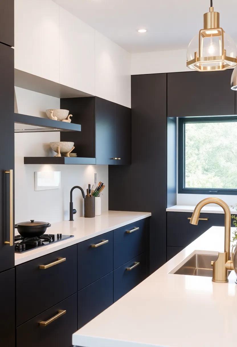 Bold Hardware Choices: Update ​your cabinets⁣ with oversized ⁣or⁣ uniquely ‍shaped hardware that ⁢acts as ‌a ⁤statement piece in the overall⁣ design