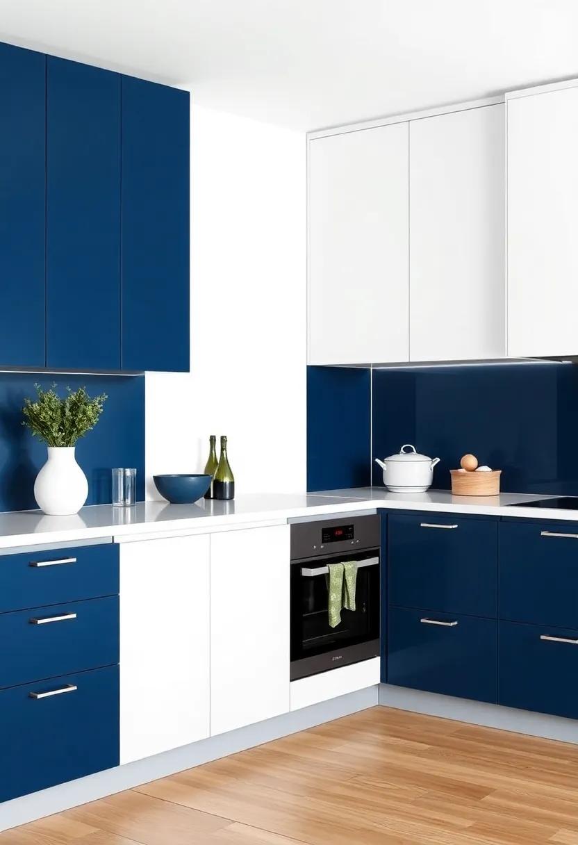 Bold⁣ two-Tone⁢ Designs: Combine contrasting colors​ for an eye-catching effect, such ⁢as navy blue and crisp⁤ white, to‍ add personality while maintaining elegance