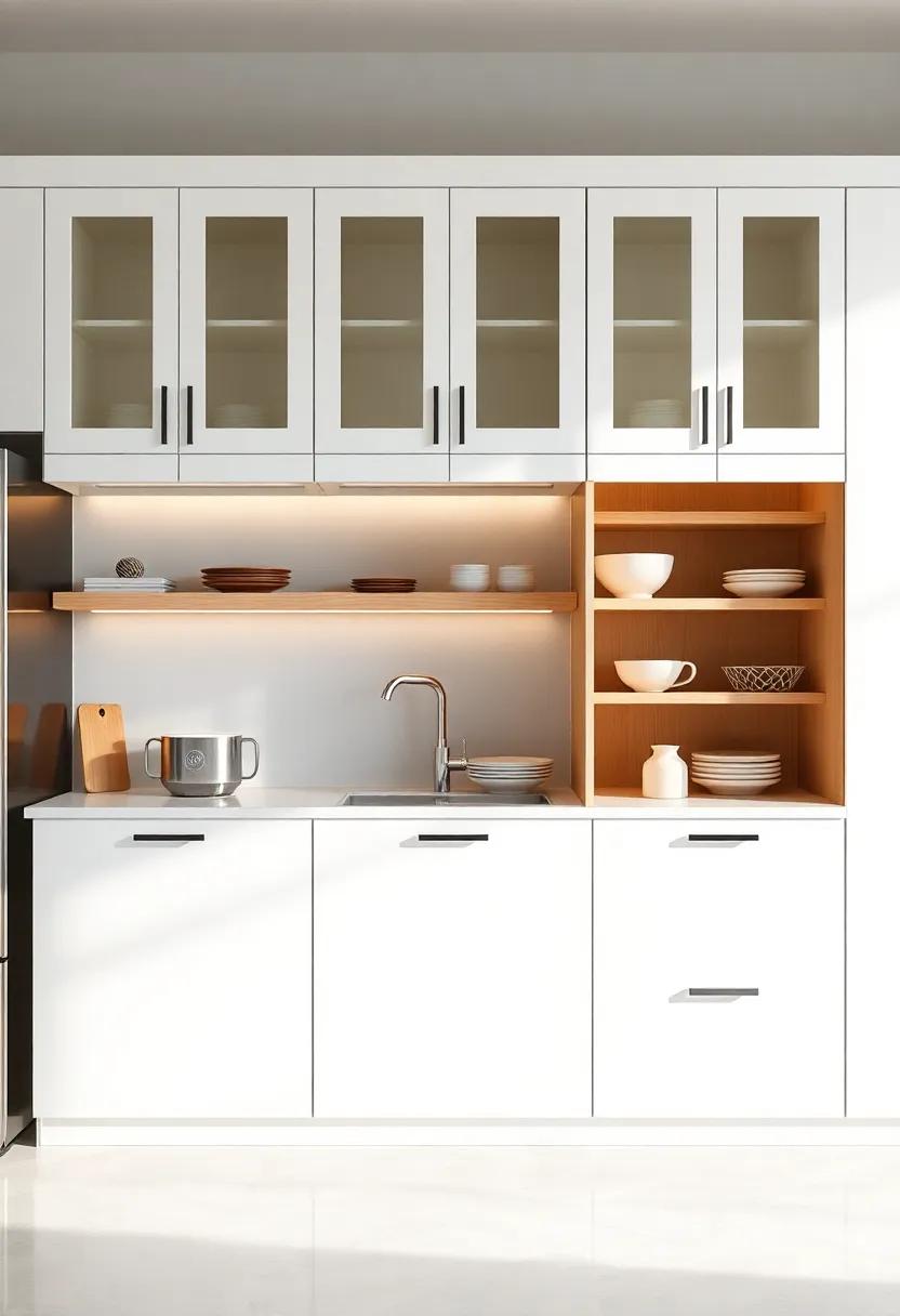 Custom Pantry Solutions: Design your cabinets with built-in pantry systems⁣ that maximize storage and make ‌your kitchen functional and tidy