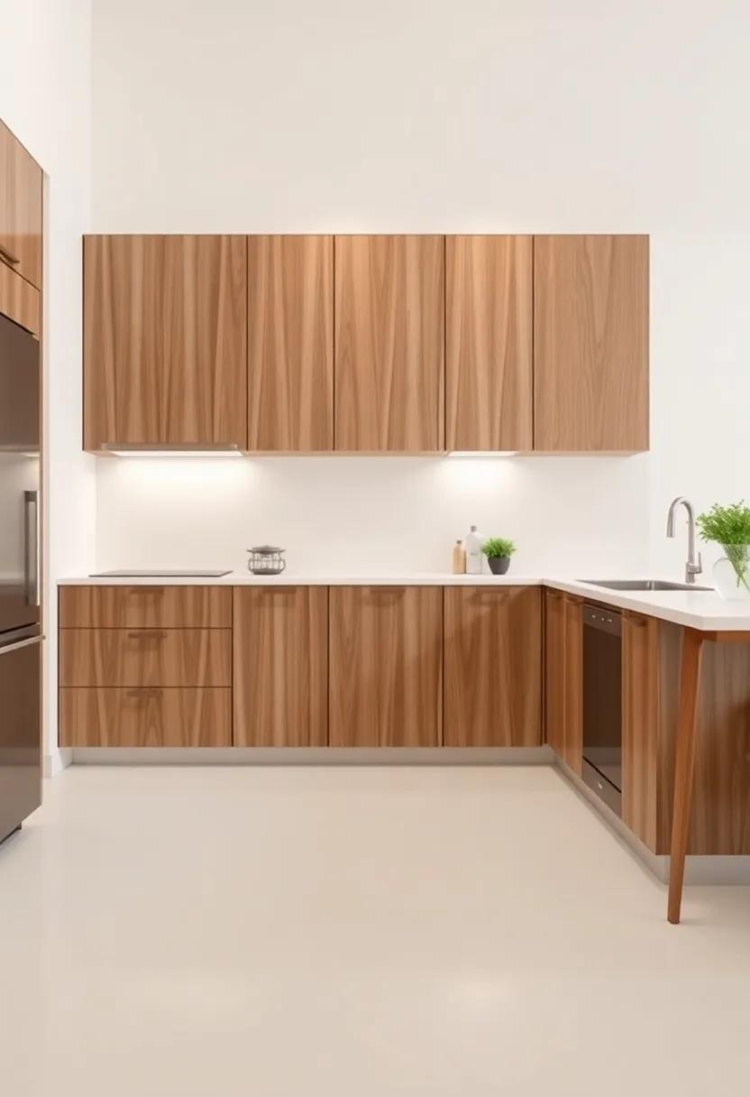 Floating Cabinets: Free up⁢ floor space with⁢ floating cabinetry that adds a contemporary feel while making small kitchens appear larger