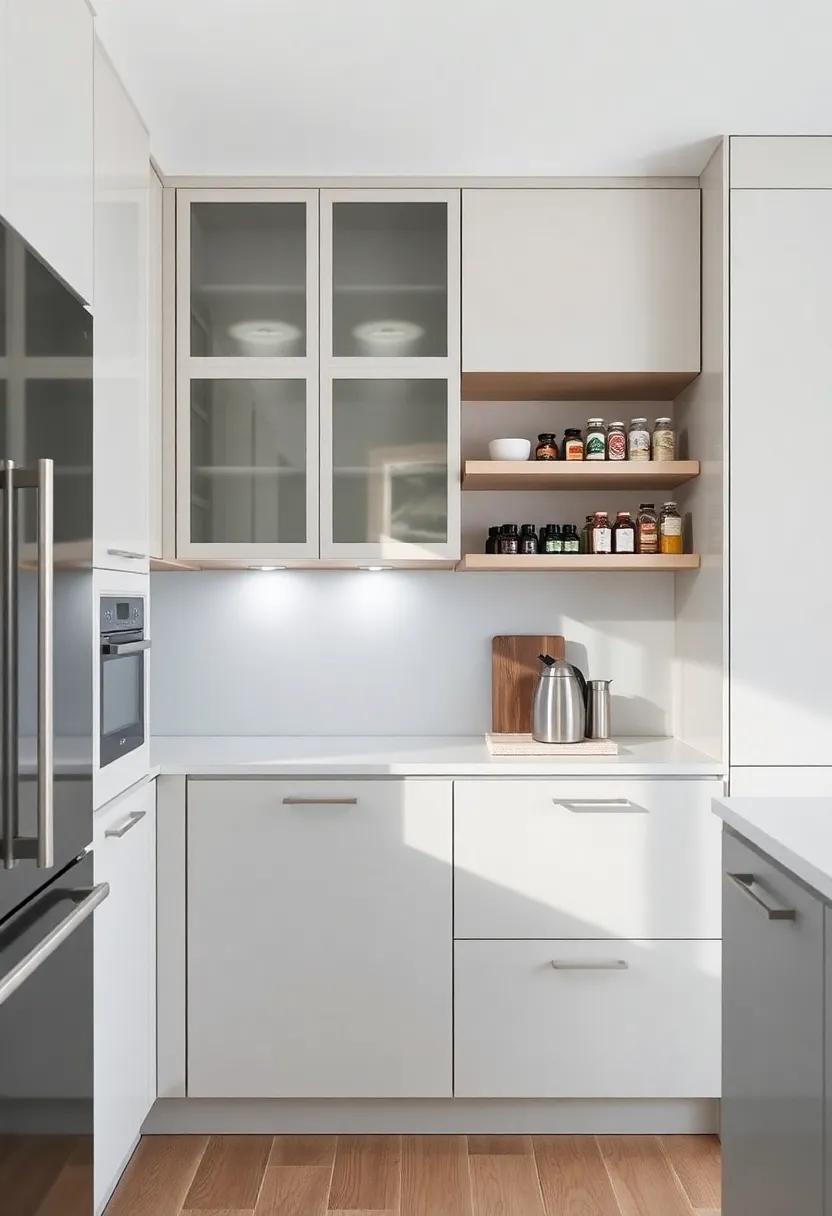 Hidden Features: Invest in cabinets ⁢with built-in spice racks or⁢ pull-out shelves that keep ⁣frequently used items easily ‍accessible‌ yet ​out of‍ sight