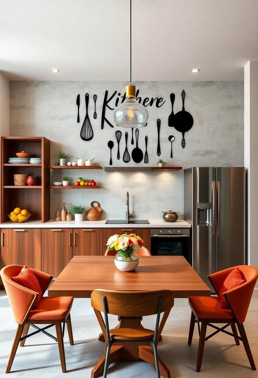 Kitchen-Themed ⁣Wall Decals: Apply fun decals featuring cooking utensils, fruits, or culinary quotes for a ⁣playful and customizable way to liven up your walls⁢ without permanent commitment