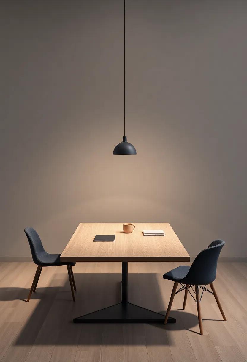 Innovative Dining Tables that‌ Transform Into ​Office Spaces with Ease