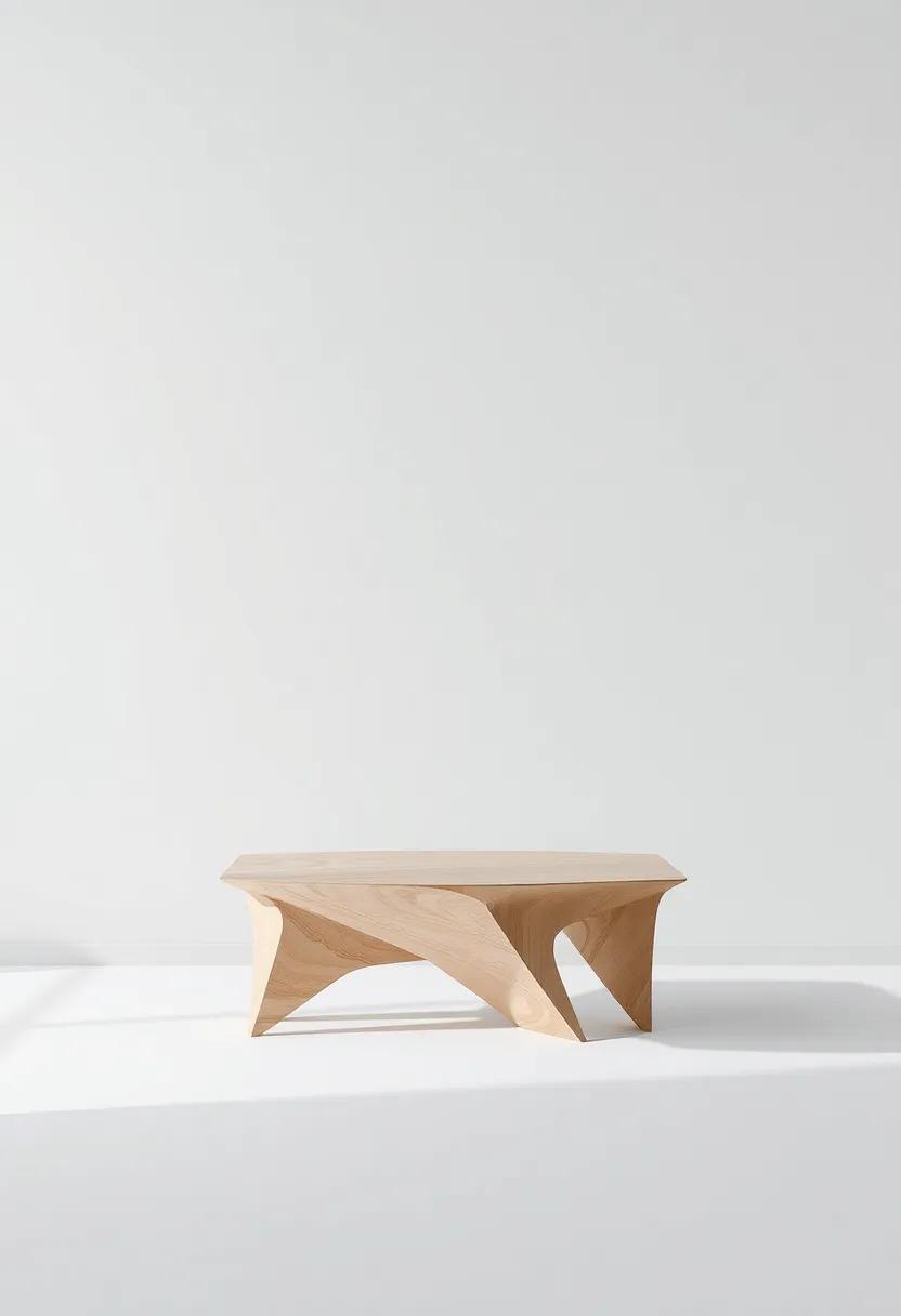 Imaginative Geometric Tables that ⁤Make a Bold Visual ⁢Impact
