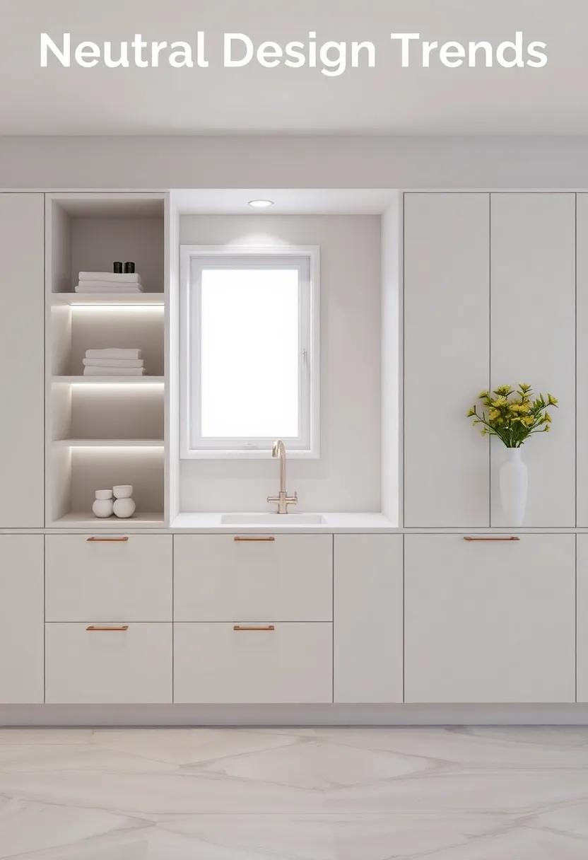 Built-in Storage⁣ Solutions: Keep spaces organized and clutter-free with ⁢integrated cabinetry that blends seamlessly into the design