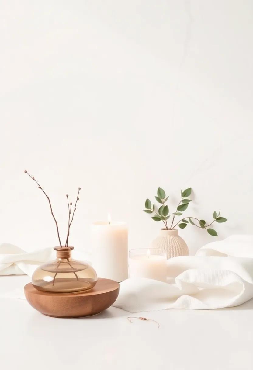 Calming scents: Use natural fragrances through candles or‌ essential oils⁤ to enhance the overall ambiance of ‍your space