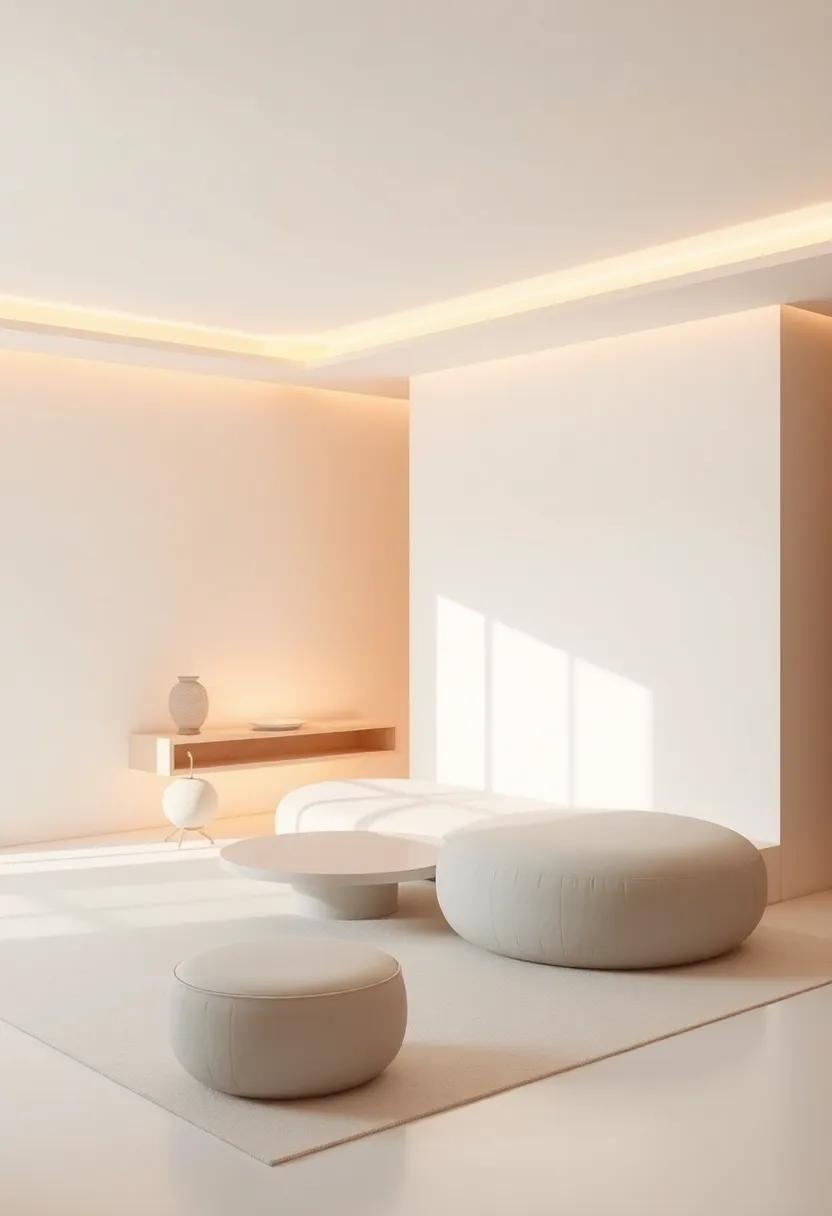 Soft Lighting: Opt for warm, diffused lighting solutions that foster intimacy and serenity in your living spaces
