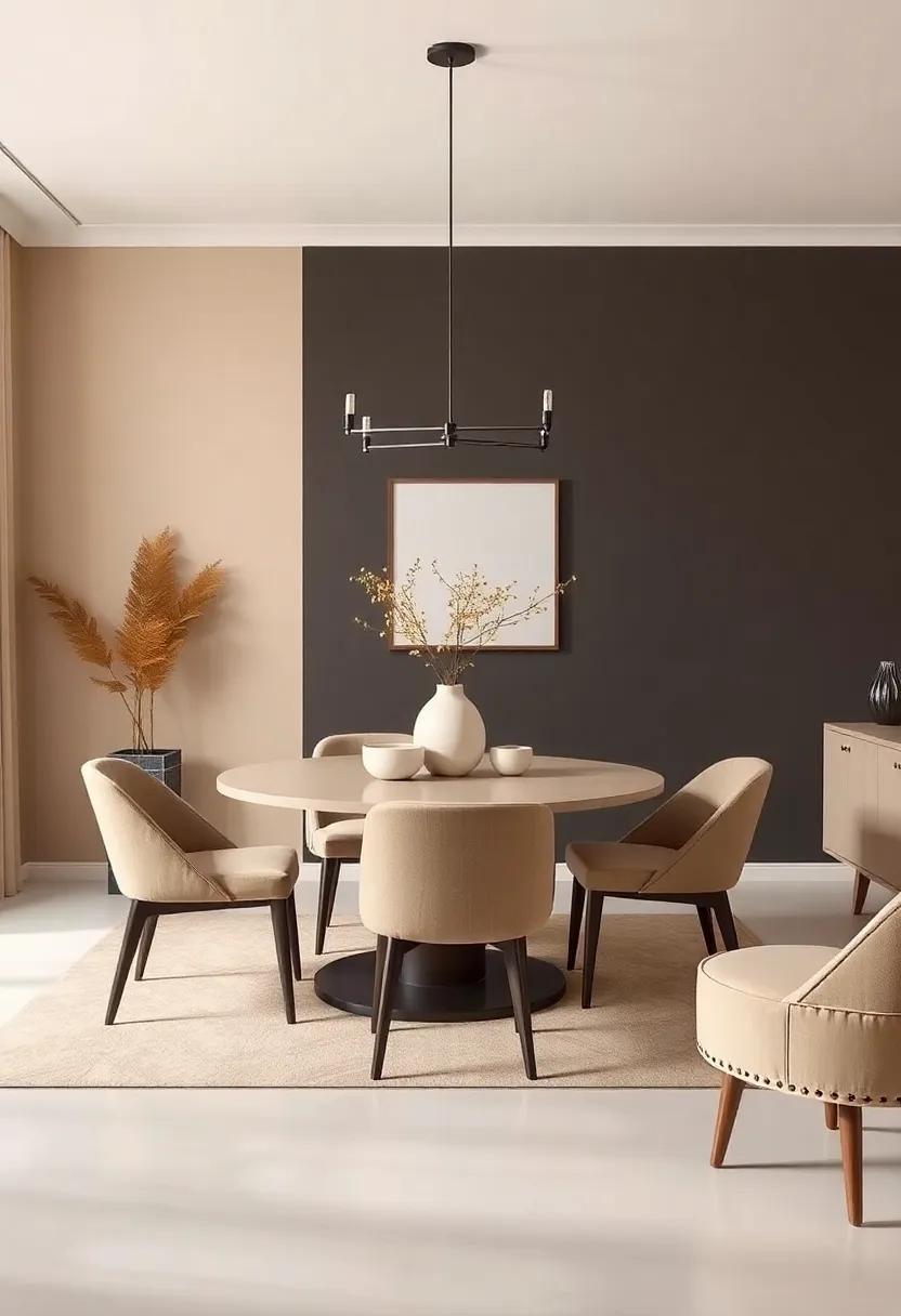Warm Beige‍ and⁢ Charcoal: Combine warm beige ‌with charcoal accents for a chic and⁤ modern look that adds depth ⁣while maintaining‍ a sophisticated neutral palette