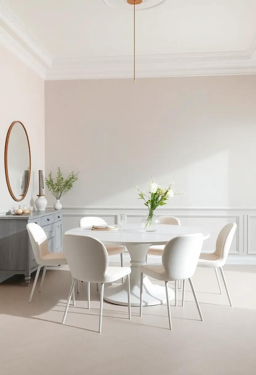 Pebble​ Gray and​ Blush Pink: Combine pebble‍ gray with delicate blush pink touches ​for a sophisticated and soft color scheme that ⁣exudes elegance