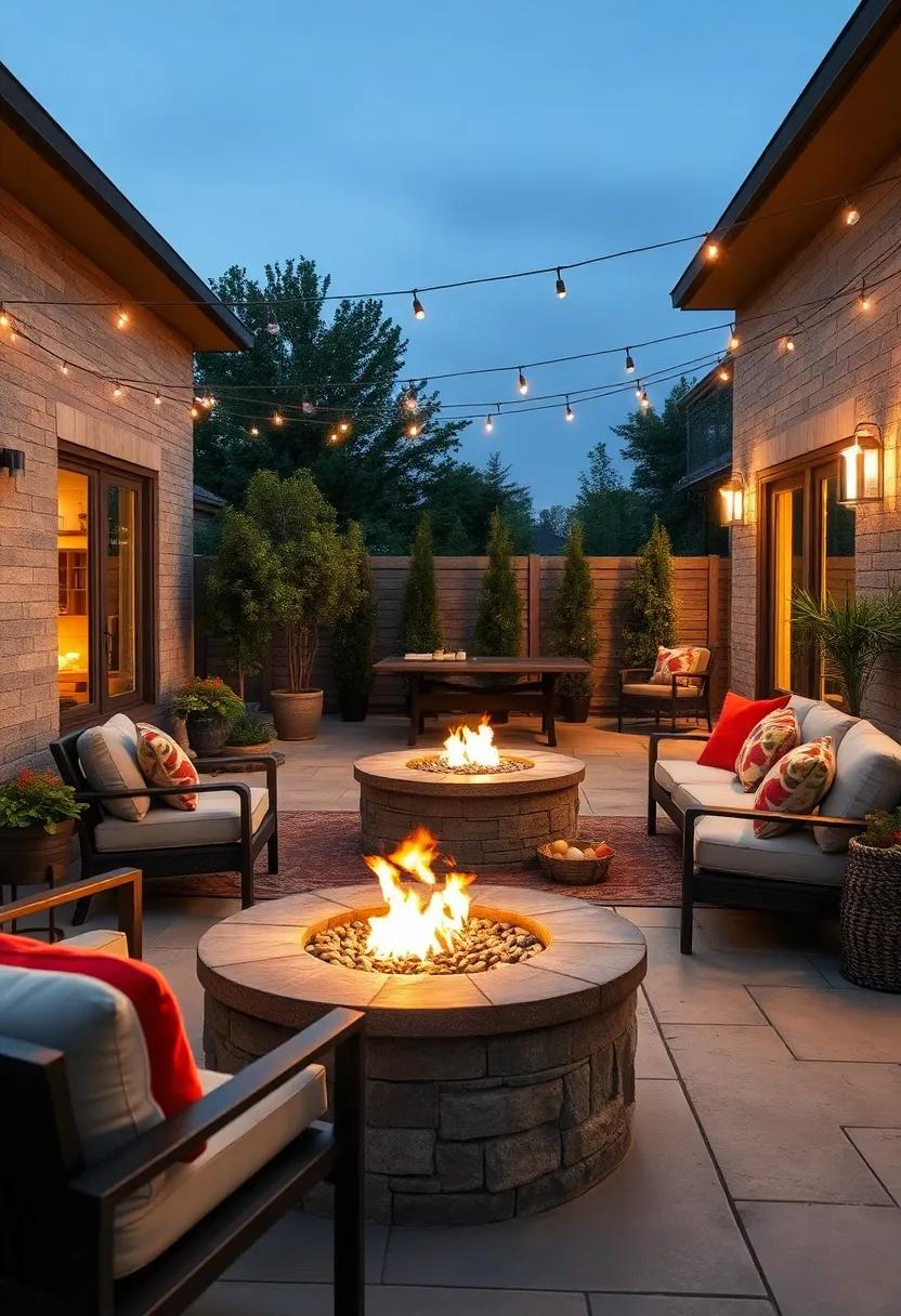 Elevating Outdoor Decor with Stylish Portable Fire Pit Designs