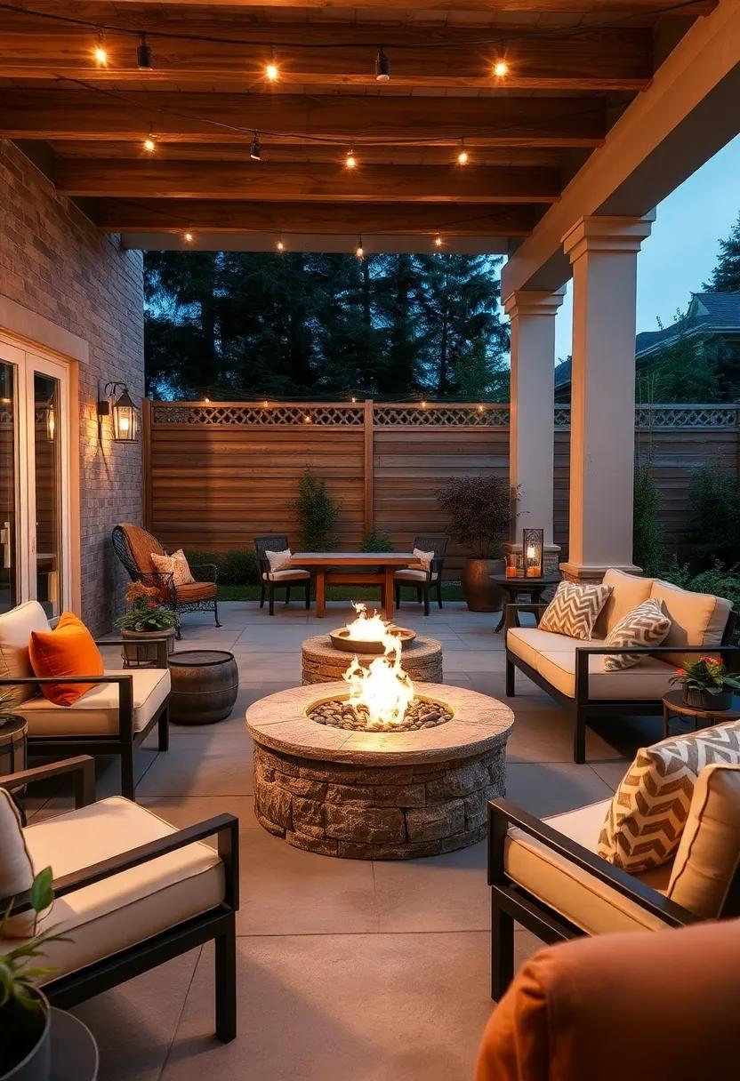 The ⁢Art of Relaxation: Lounging by the Gentle Flames
