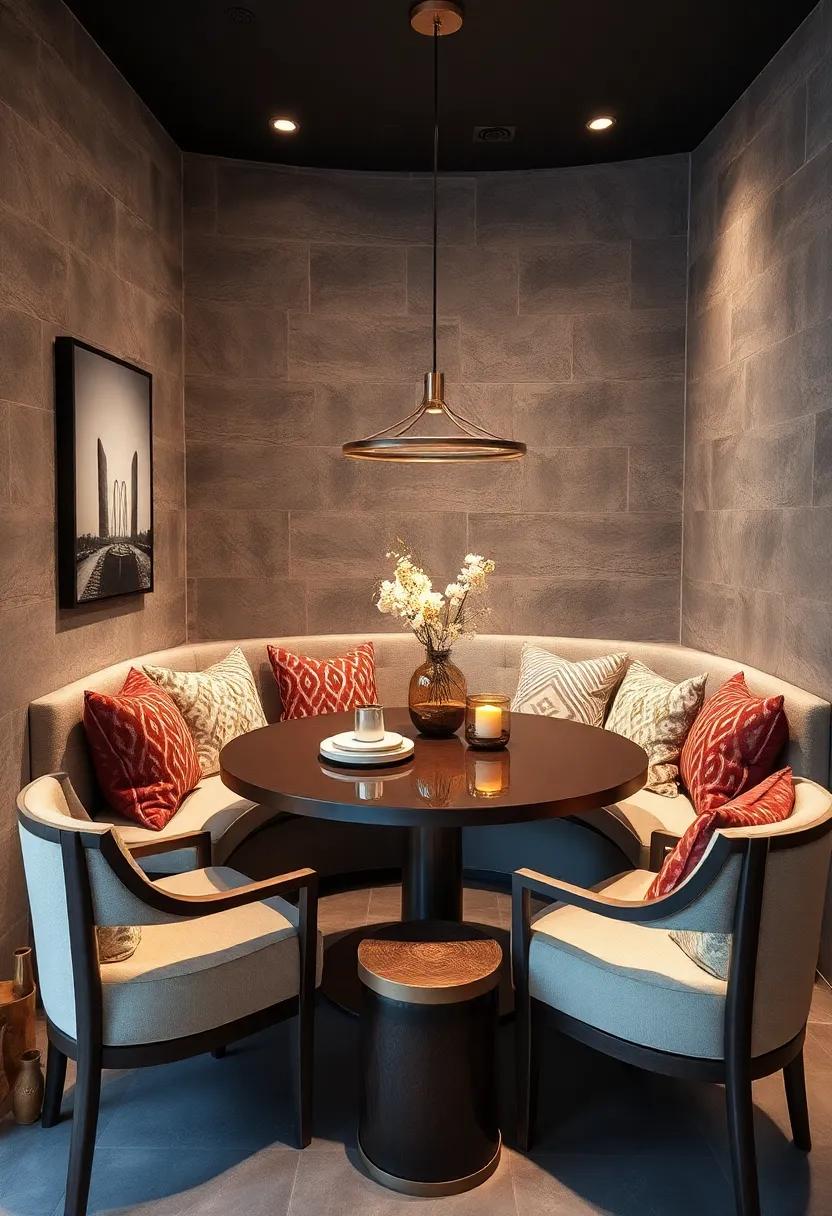 Cozy Corner: Discover how to create an inviting nook around your round table with ⁤soft seating,cushions,and warm lighting for intimate gatherings