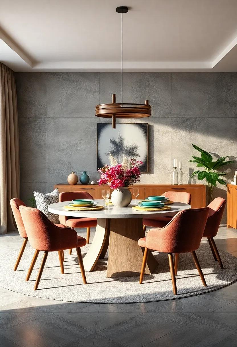 Seasonal ⁣Inspiration: ⁣Get creative with seasonal décor themes, using ⁣fresh⁤ flowers, seasonal fruits, or holiday accents to refresh your dining space