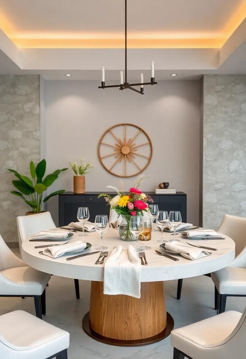 textured ​Napkin Rings: Learn how to‌ use creatively​ designed napkin rings to add a pop ​of ⁤style and elegance⁣ to ⁤your dining‌ table settings