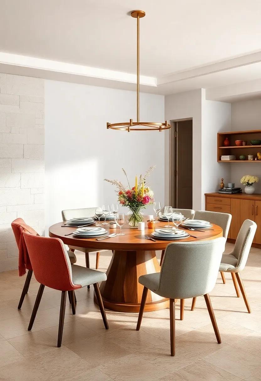 Bold Color​ Palette: Learn how to⁢ use⁣ vibrant colors in tableware and wall​ décor ⁤to create a ⁤lively and ⁣inviting dining environment
