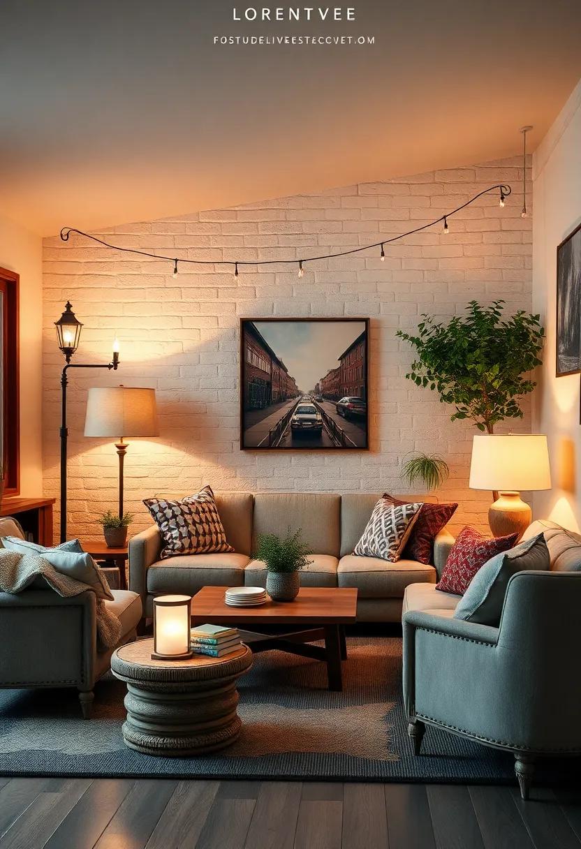 Layered Lighting:‍ Combine floor lamps, table lamps, and⁤ string lights to create a ⁤cozy,⁤ inviting ⁤glow that highlights your eclectic decor