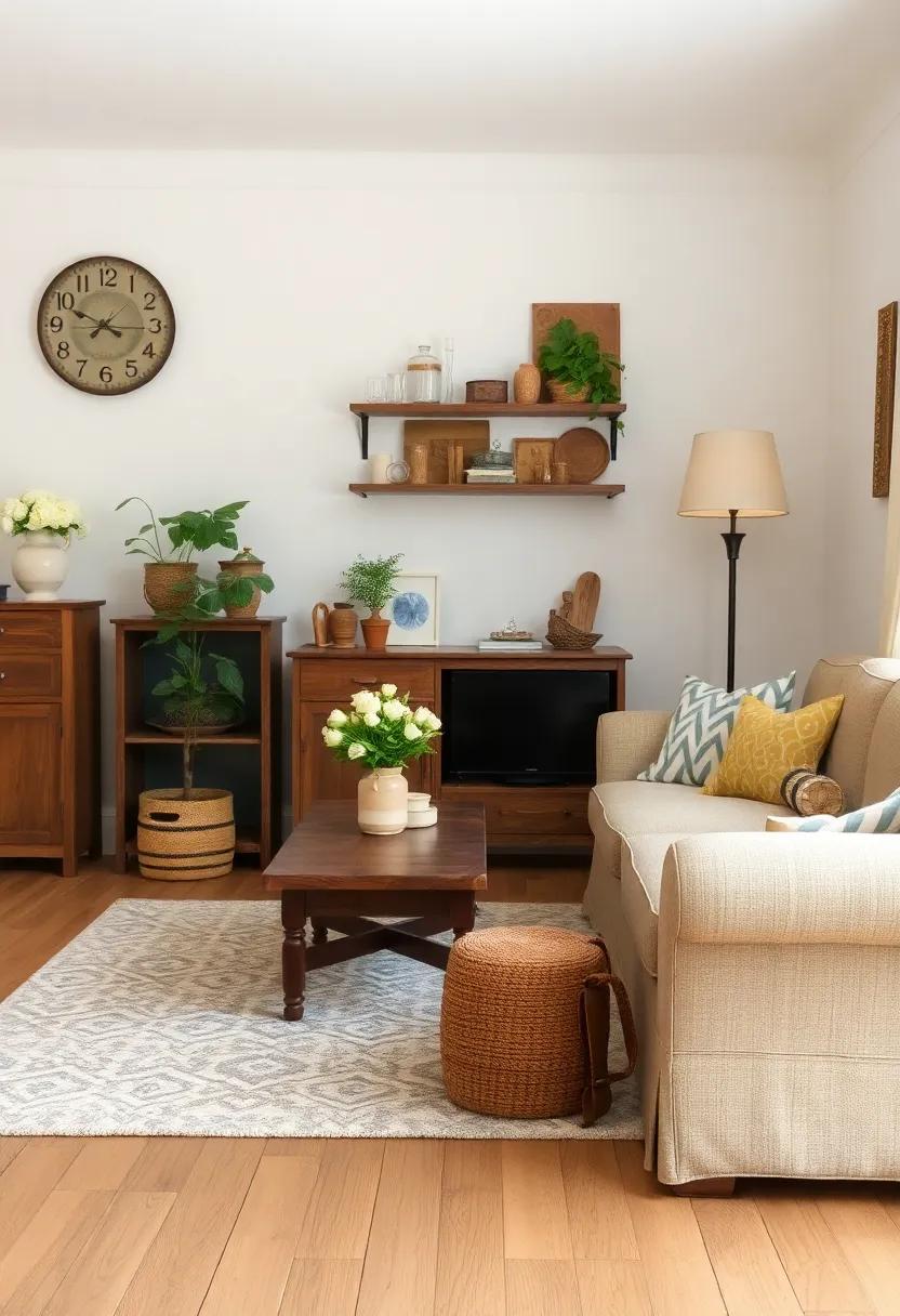Vintage Furniture Finds:​ Hunt⁤ for unique vintage ⁤pieces at ⁣thrift stores​ or flea markets to ‌add character​ and tell a story in⁣ your⁣ room