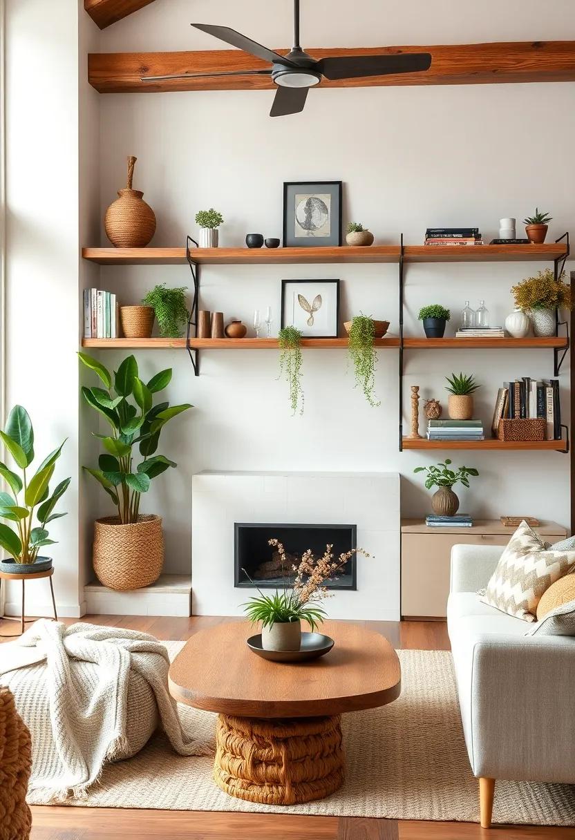 Open ‌Shelving Displays: Utilize open shelving to ‌showcase ⁣cherished ‍items,⁤ books, and⁢ plants that add ​personality and a lived-in touch