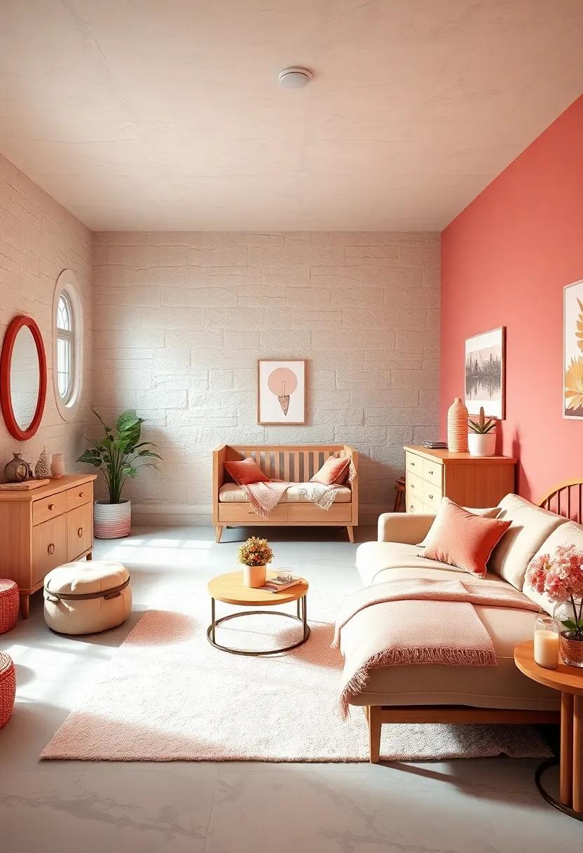 Charming Furniture Choices:⁤ Selecting Pieces That ⁢Complement Salmon pink