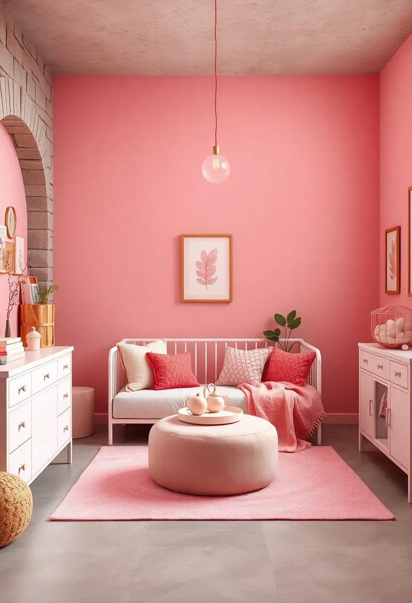 Creating a⁤ Whimsical Atmosphere with Salmon Pink Accents in Your Nursery