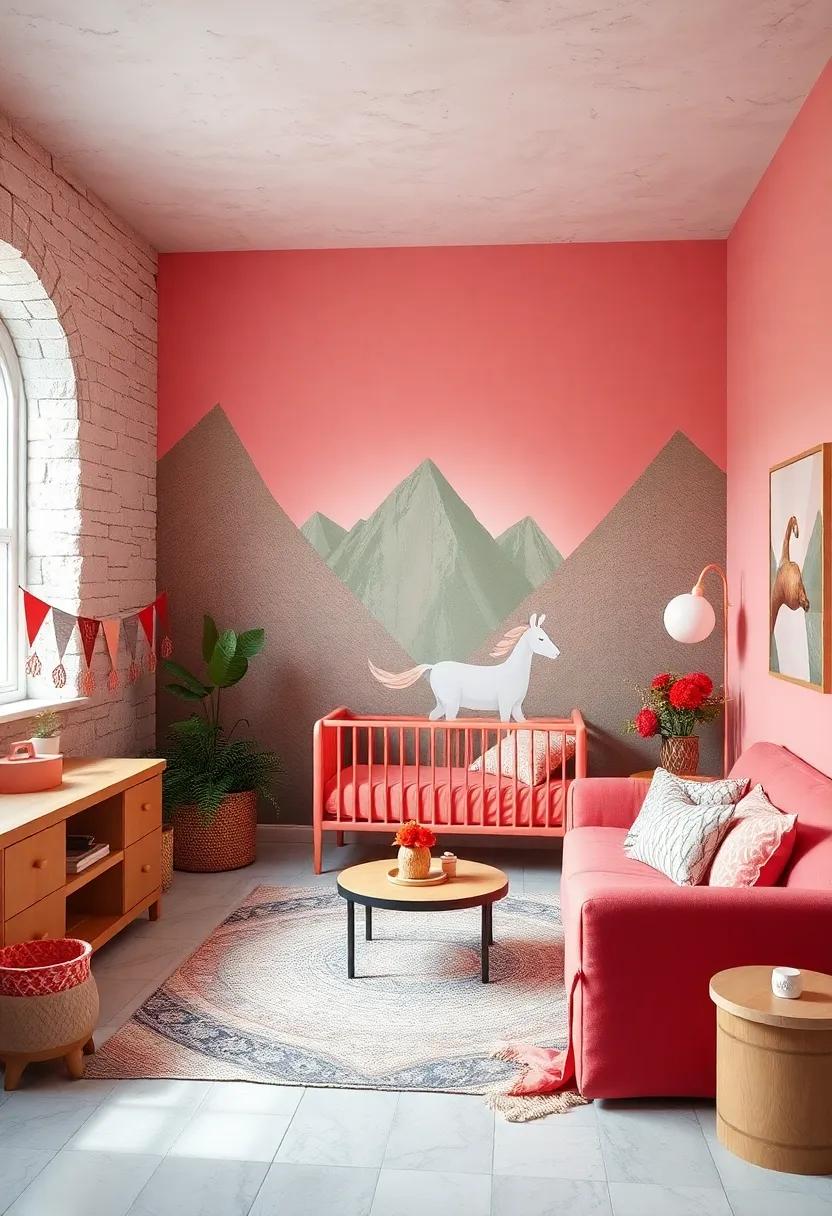 Playful Wall Murals: Transforming Spaces into Enchanting Landscapes