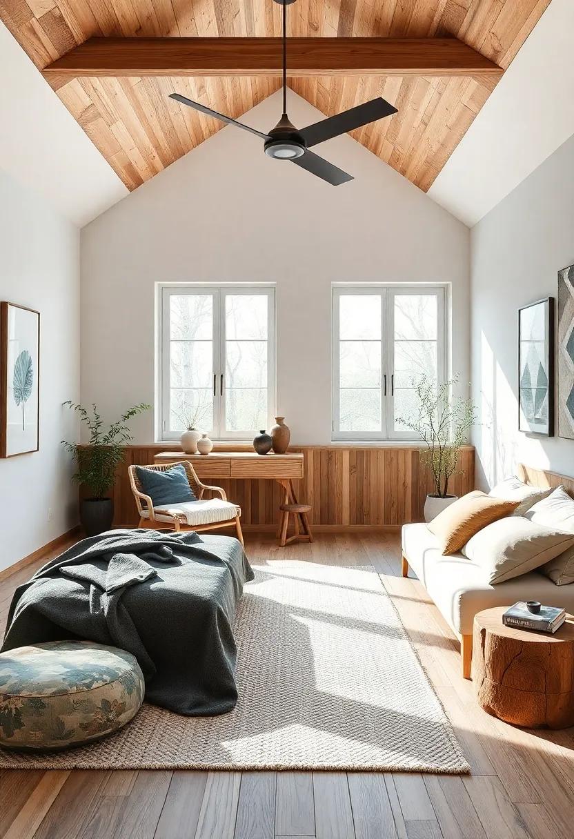 Nature's Touch: Explore ‍designs that incorporate natural⁣ materials ‍like​ wood⁢ and stone to ‍bring the beauty of the outdoors⁢ inside