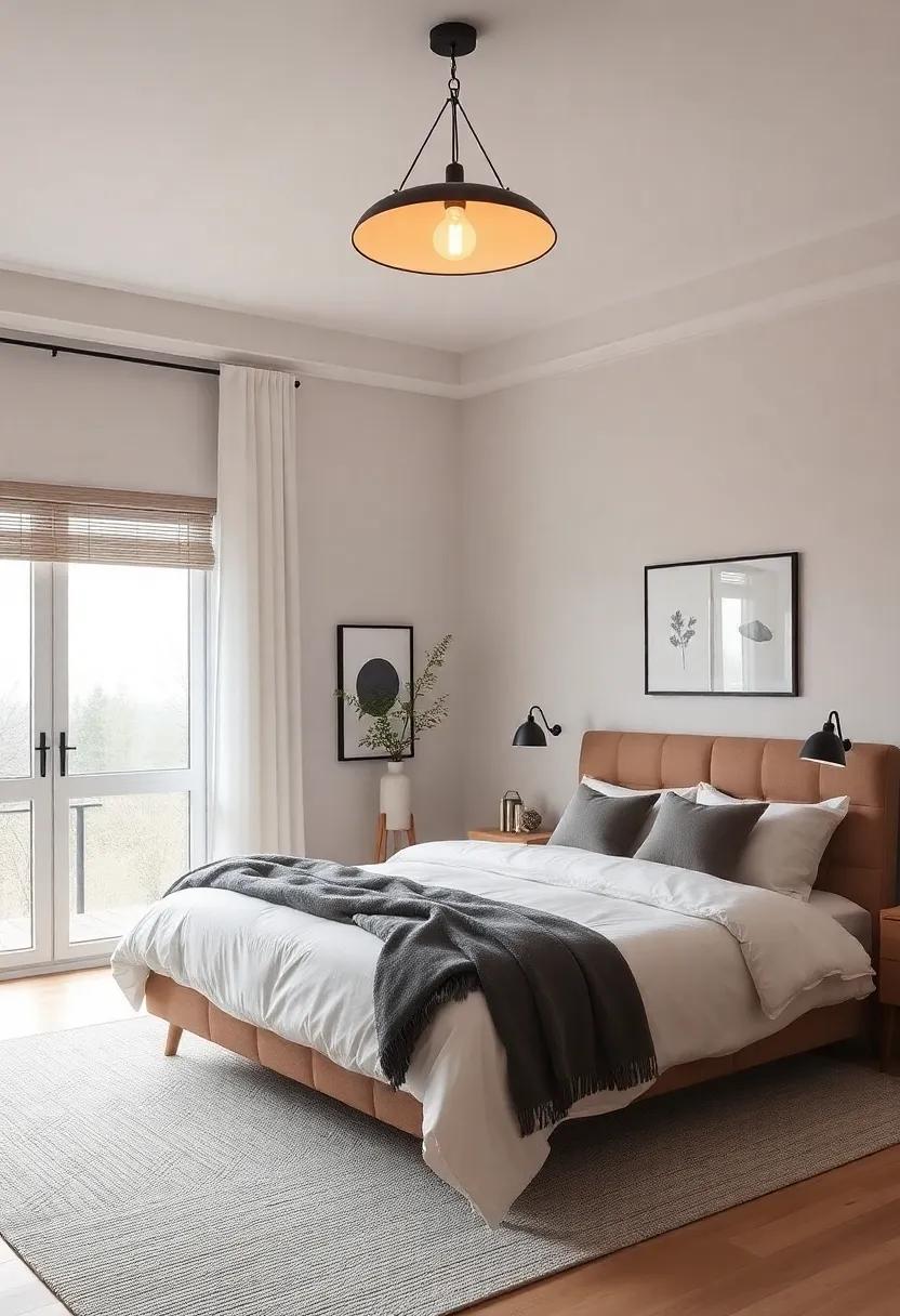 Statement Lighting: Discover how unique light fixtures can ​serve as ⁣the focal point of your bedroom, ​combining function with artistic flair