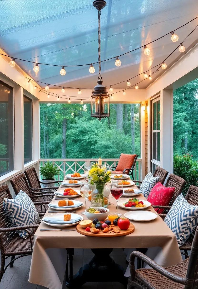Serve meals family-style on beautiful platters to encourage sharing ​and ‍engaging conversation among guests