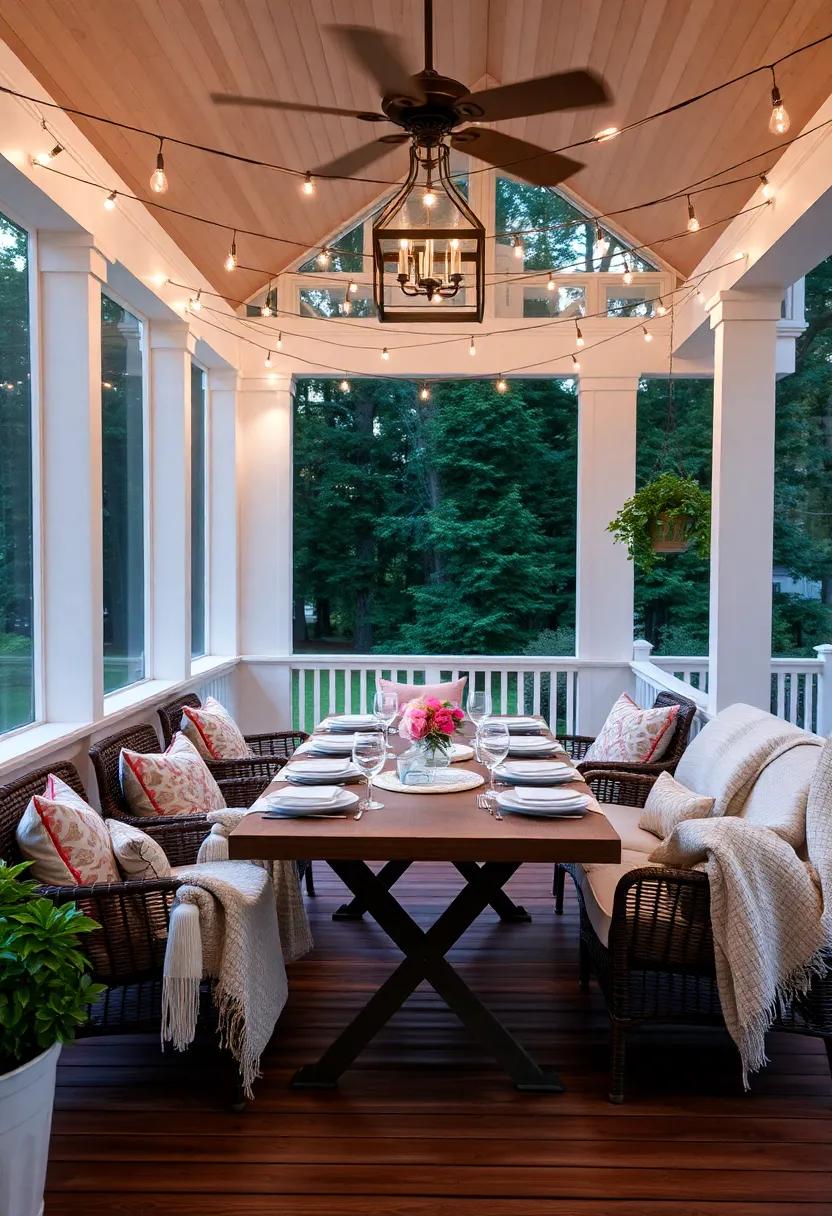 Provide soft blankets for ⁤cooler nights, ‍encouraging your guests to stay longer and enjoy the enchanting atmosphere
