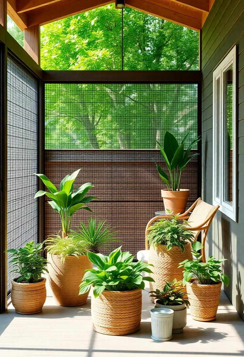 Biodegradable ‌Planters: Select planters made from biodegradable materials like coconut ‌coir or recycled paper for your‍ porch plants