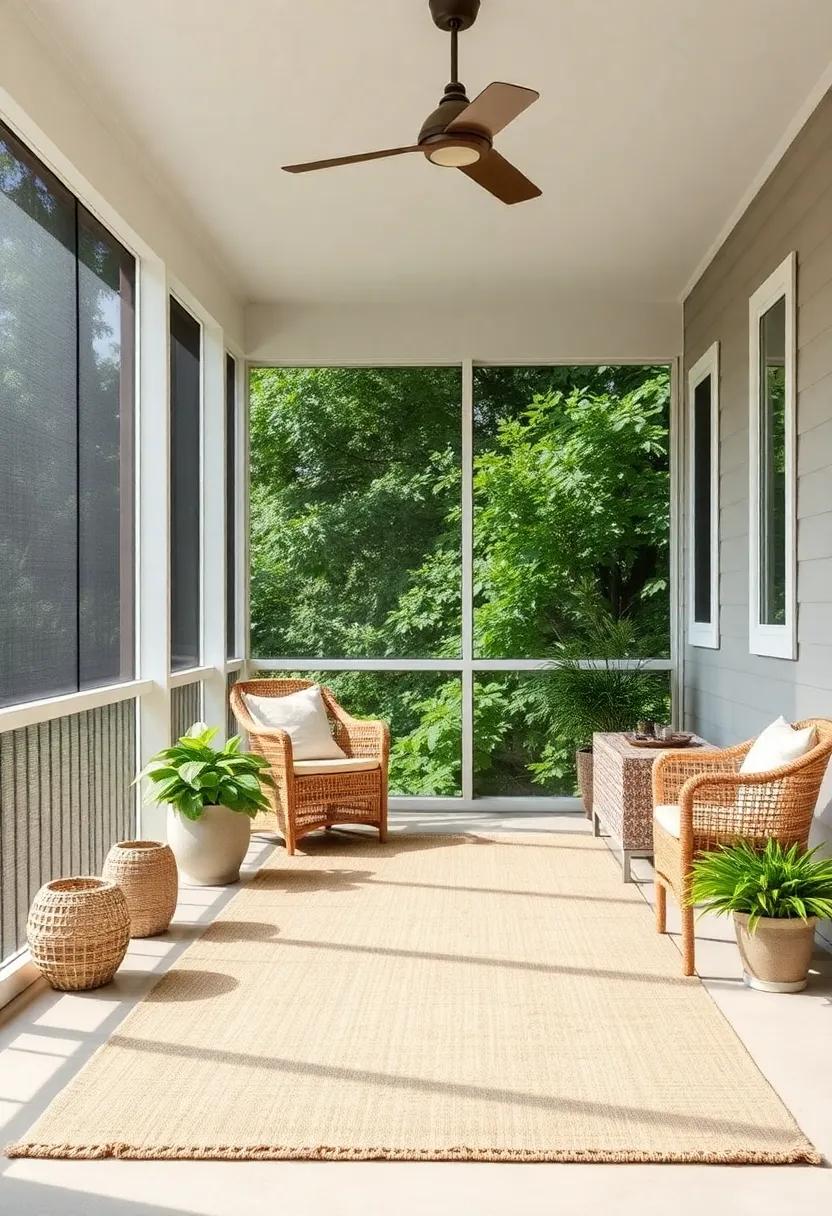Natural ‌Fiber Rugs: ‍Incorporate ‍rugs made from ​jute, sisal, or hemp to add comfort underfoot while promoting sustainability