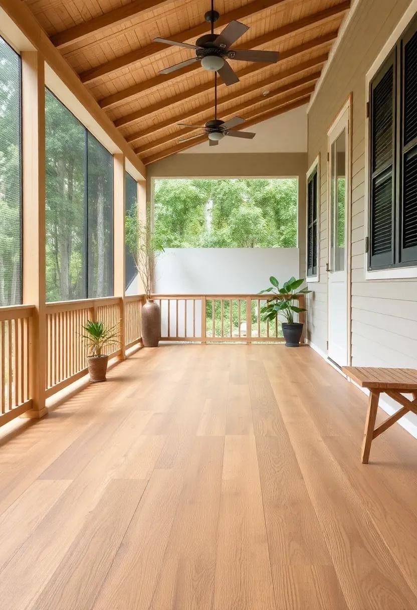 Bamboo⁤ Flooring: Embrace sustainability ⁤with bamboo,​ known for its unique grain​ patterns and eco-friendly ‌attributes