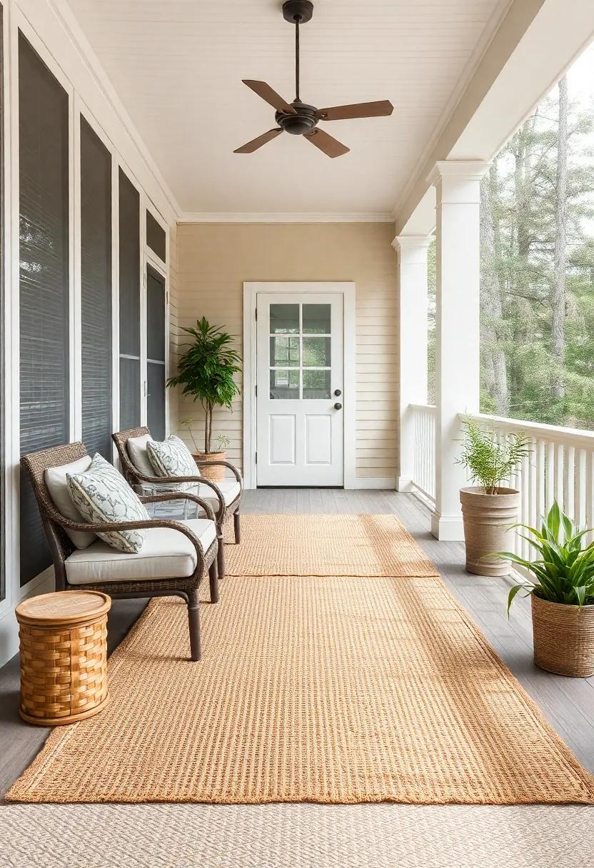 Mosaic Tile Designs: Incorporate playful ⁣mosaic patterns to create ⁤a colorful ⁤and artistic floor ​that enhances your⁢ porch's personality