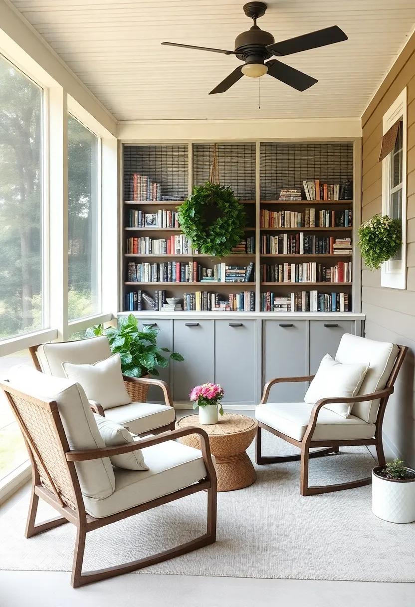 Creating ⁣a Cozy⁣ Reading Nook with Large Chairs and Book Storage