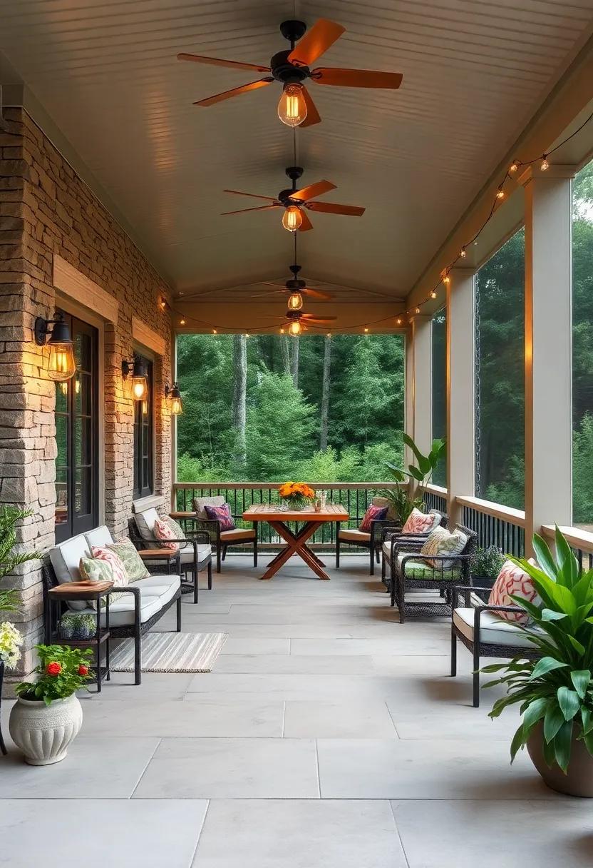 Edison Bulb String‍ Lights:⁤ Hang ​vintage-style Edison bulb string lights along the railing for a nostalgic appeal that’s perfect for ‍outdoor dining