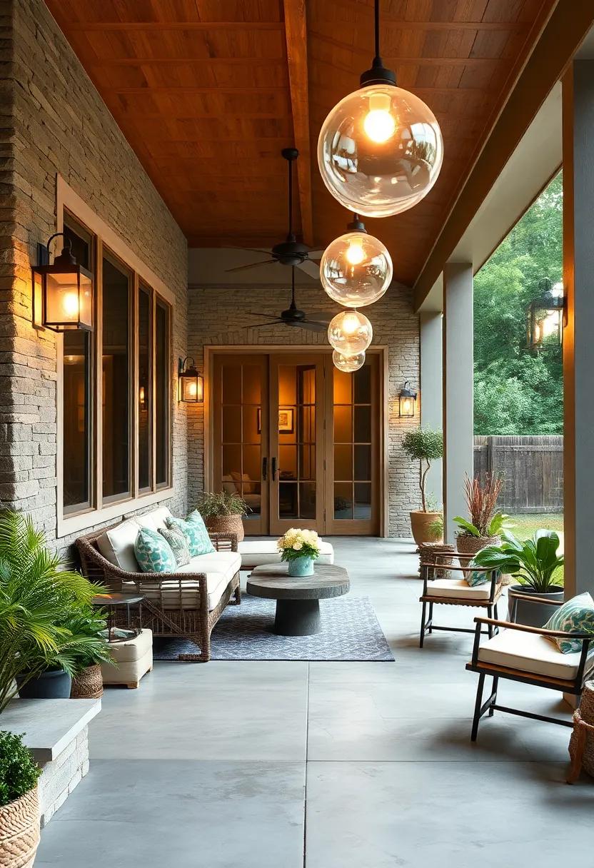 Glass Globe Lights: Incorporate round glass globe ⁢pendants for a contemporary twist, reflecting‌ light beautifully and enhancing ‍open space