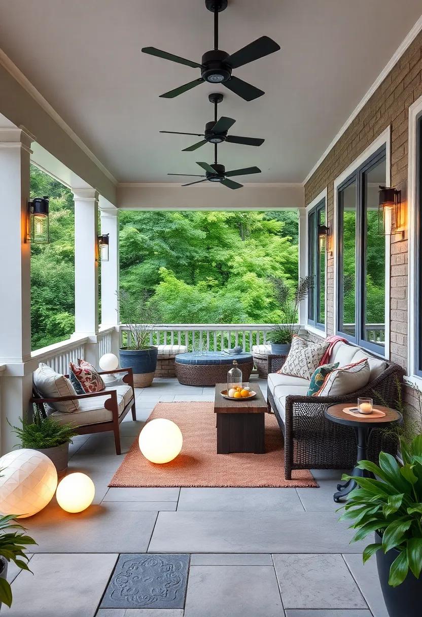 Solar-Powered Globes: ‌Opt ​for ​solar-powered​ garden globes that charge during ⁤the day and bring gentle light to your screened porch at night