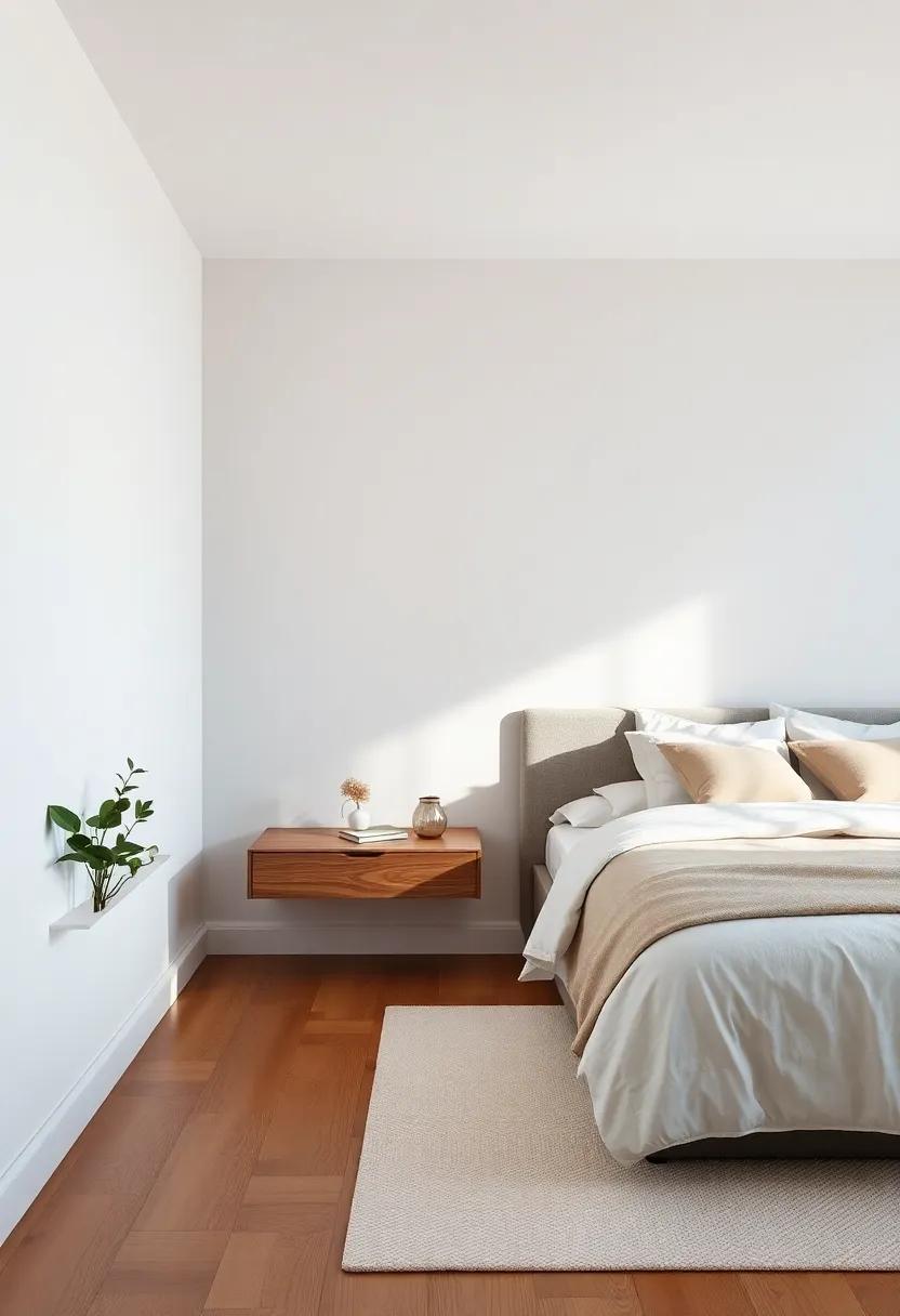 The Art⁤ of Floating Nightstands in Creating an Open and⁢ Airy Bedroom feel