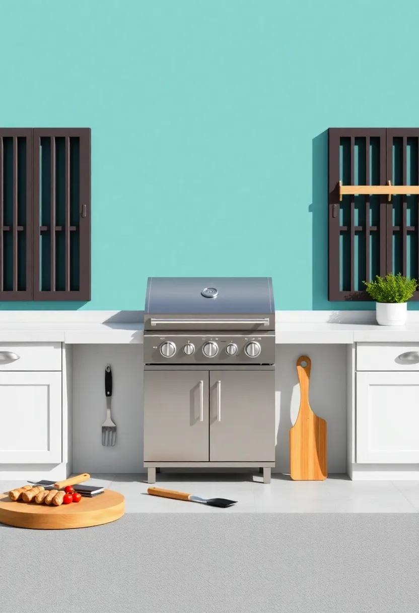 Grill Tools Set: Stock up on​ essential grilling tools like tongs, spatulas,⁣ and brushes to make​ grilling a seamless experience