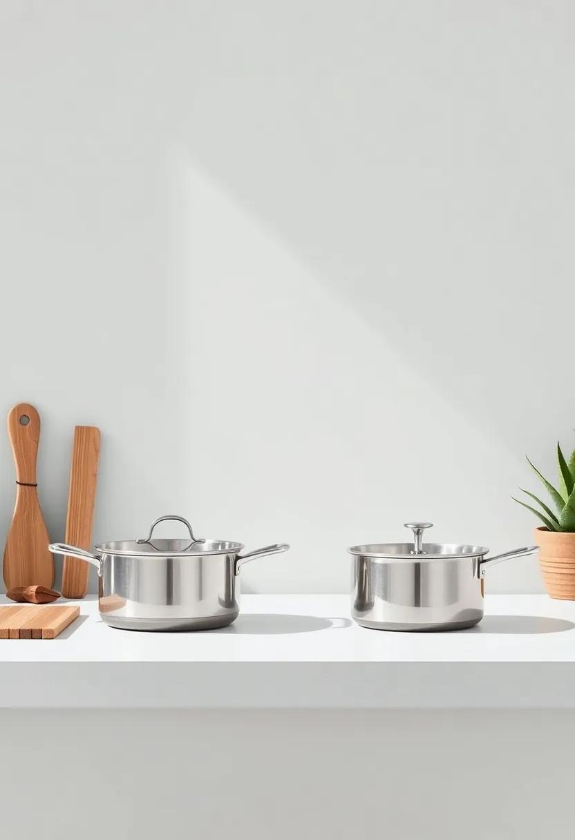 High-Quality Cookware: Equip your kitchen with stainless ⁢steel pots and pans designed for outdoor cooking to ensure great results and longevity