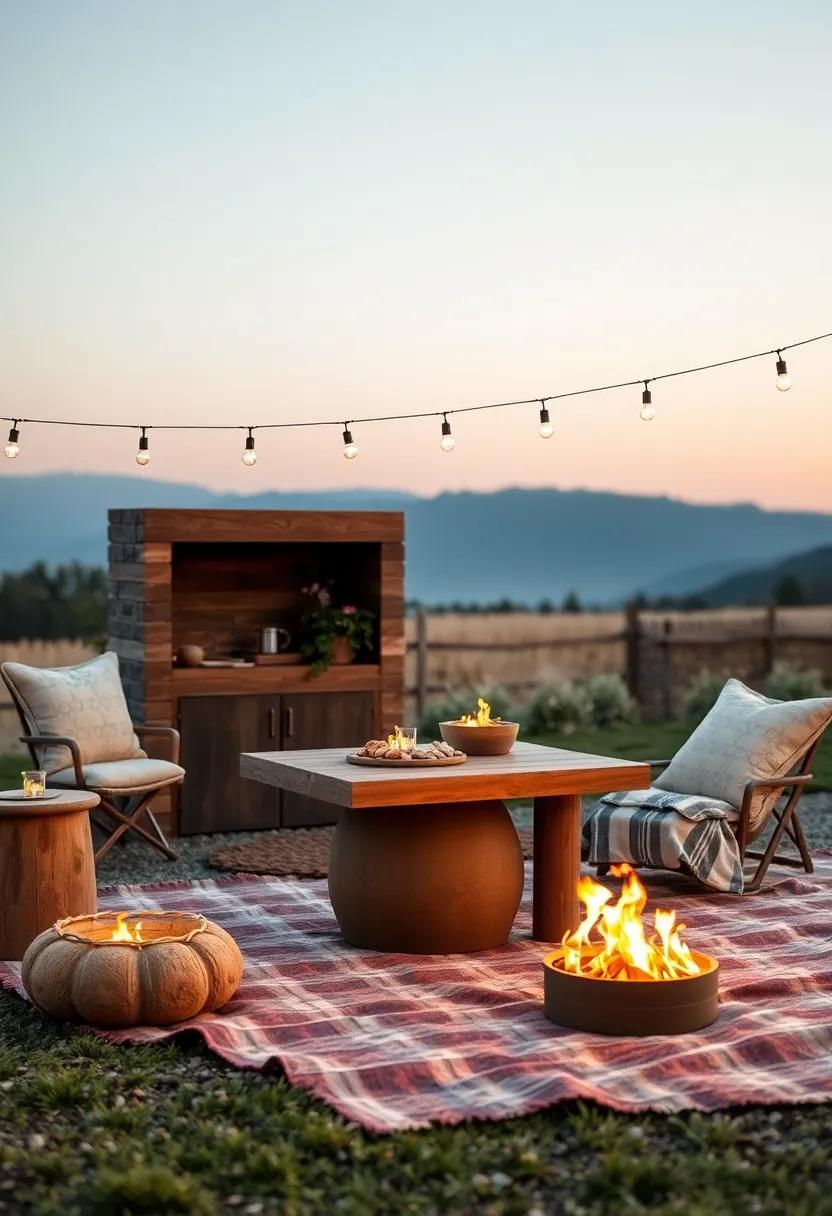 Outdoor Blanket: Provide comfort and warmth with a durable outdoor ​blanket, perfect for cozy nights around the fire or for impromptu picnics