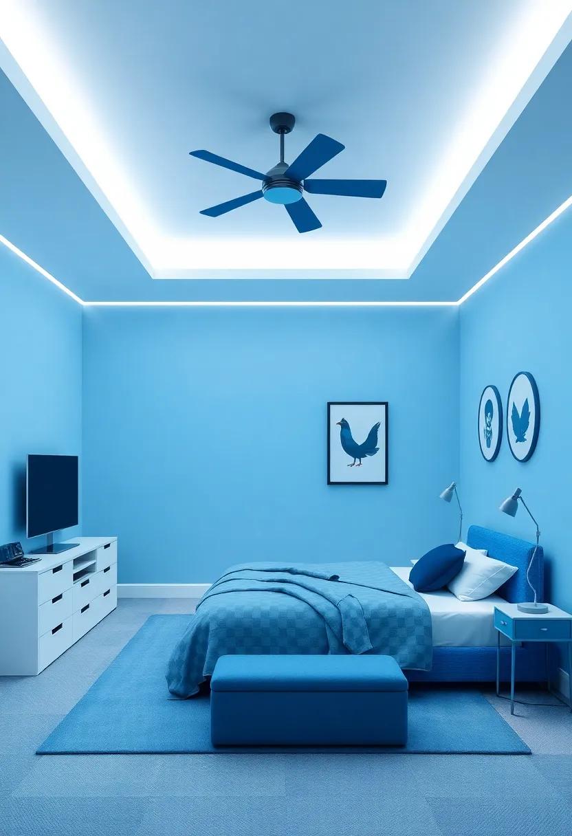 Smart⁣ Tech⁣ Integration: Include smart lighting and music systems in the room to elevate comfort and convenience, enhancing the overall⁣ experience
