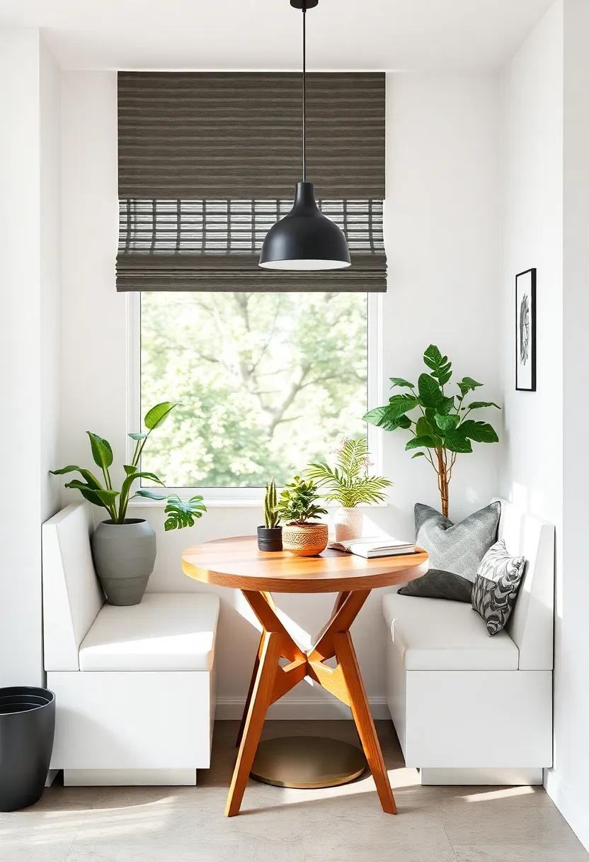 Incorporating Plants Around Your Kitchen​ Nook Table